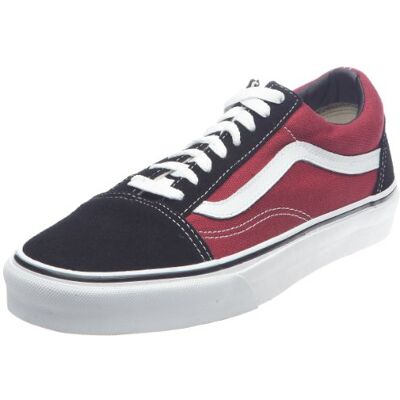 VKW6LJ8_U Old Skool Blk/Biking Red_130 Vans U OLD SKOOL VKW6LJG, męskie trampki dla dorosłych, Rouge Blk Biking Red, 47 EU VKW6LJ8_U Old Skool Blk/Biking Red_130 Vans U OLD SKOOL VKW6LJG, męskie trampki dla dorosłych, Rouge Blk Biking Red, 47 EU