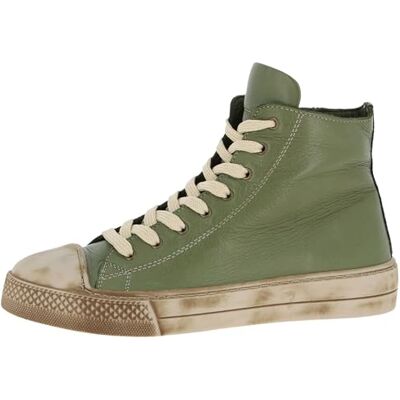 0067110 Andrea Conti Sneakersy damskie, Krem oliwkowy, zużyty, 41 EU 0067110 Andrea Conti Sneakersy damskie, Krem oliwkowy, zużyty, 41 EU