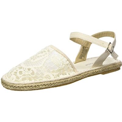 10173234_Buttercream VERO MODA Damskie espadryle Vmlace, biały Biały masło kremowe. 41 EU 10173234_Buttercream VERO MODA Damskie espadryle Vmlace, biały Biały masło kremowe. 41 EU