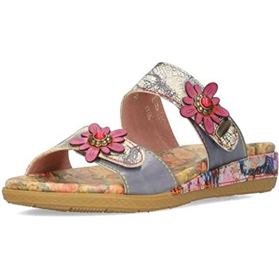LALIAO 53 Laura Vita Damskie Mule, Niebieski, 34 EU LALIAO 53 Laura Vita Damskie Mule, Niebieski, 34 EU