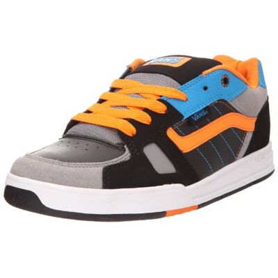 VJW90ZN Vans Kilson, modne trampki męskie, Czarny Szary Pomarańczowy Niebieski, 46 EU VJW90ZN Vans Kilson, modne trampki męskie, Czarny Szary Pomarańczowy Niebieski, 46 EU