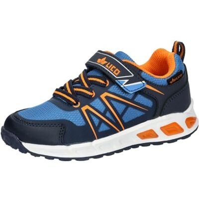 300318 Lico Chłopięce Blinky Sneaker, Niebieski Granatowy Pomarańczowy, 9,5 UK Dziecko 300318 Lico Chłopięce Blinky Sneaker, Niebieski Granatowy Pomarańczowy, 9,5 UK Dziecko