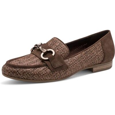 8-24265-44 Jana Damen Vegan Slipper , Moka, mokasyny damskie, 41 EU 8-24265-44 Jana Damen Vegan Slipper , Moka, mokasyny damskie, 41 EU
