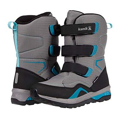 NF8080 Kamik Chinokhi BLK dziecięce buty zimowe, szary szary Mid Grey Mgy. 28 EU NF8080 Kamik Chinokhi BLK dziecięce buty zimowe, szary szary Mid Grey Mgy. 28 EU