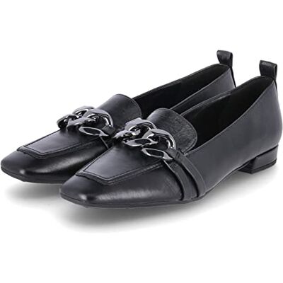 4-101751 HÖGL Damski Loafer, Glow Penny Loafer, czarny, rozmiar 37 UE 4-101751 HÖGL Damski Loafer, Glow Penny Loafer, czarny, rozmiar 37 UE