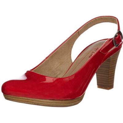 8-8-29661-22-505 Softline Sandały damskie Caste Slingback, czerwony Czerwony Red Patent 505-41 EU X-Weit 8-8-29661-22-505 Softline Sandały damskie Caste Slingback, czerwony Czerwony Red Patent 505-41 EU X-Weit
