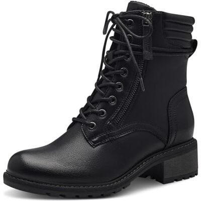 8-25267-43 Jana Damskie kozaki Lace Boot Flat , czarny, 40 EU Weit 8-25267-43 Jana Damskie kozaki Lace Boot Flat , czarny, 40 EU Weit