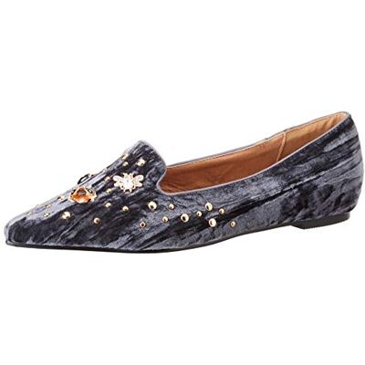 ZJI0715 Eferri Damskie buty Ronda płaskie, srebrny srebro 41 EU ZJI0715 Eferri Damskie buty Ronda płaskie, srebrny srebro 41 EU