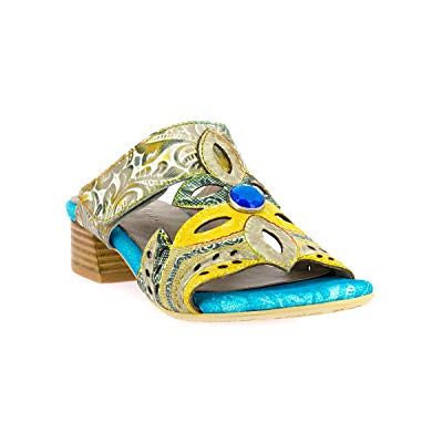 0002554_Gris Laura Vita Damskie klapki Flcorao 05, szary Szary Gris Gris 36 EU 0002554_Gris Laura Vita Damskie klapki Flcorao 05, szary Szary Gris Gris 36 EU