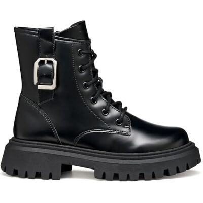 J56M6C000CN Geox J MAQUINNENS Girl Ankle Boot, czarne, 39 EU, czarny, 39 EU J56M6C000CN Geox J MAQUINNENS Girl Ankle Boot, czarne, 39 EU, czarny, 39 EU