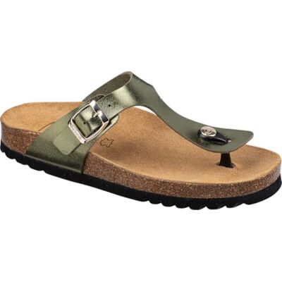 F300551028 Scholl Damskie sandały Nicole, zielony, 39 EU F300551028 Scholl Damskie sandały Nicole, zielony, 39 EU