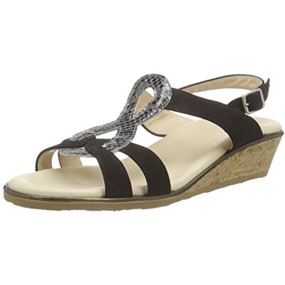 Ahead Hans Herrmann Collection Hhc chodaki damskie, czarny Schwarz Nero Cana Di Fucile 11-38 EU Ahead Hans Herrmann Collection Hhc chodaki damskie, czarny Schwarz Nero Cana Di Fucile 11-38 EU