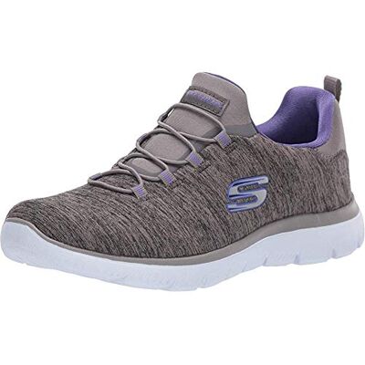 Skechers Summits-Quick Getaway Szare tenisówki dla kobiet Skechers Summits-Quick Getaway Szare tenisówki dla kobiet