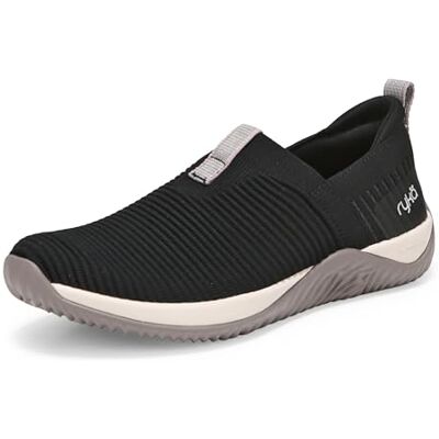 H4907M1-001 Ryka Damskie mokasyny Echo Knit, Czarny, 9 UK Wide H4907M1-001 Ryka Damskie mokasyny Echo Knit, Czarny, 9 UK Wide