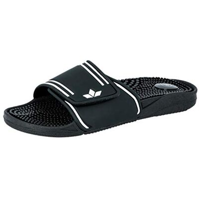 430018 Lico POOL Uniseks dorośli Buty do kąpieli, czarny/biały, 38 EU 430018 Lico POOL Uniseks dorośli Buty do kąpieli, czarny/biały, 38 EU
