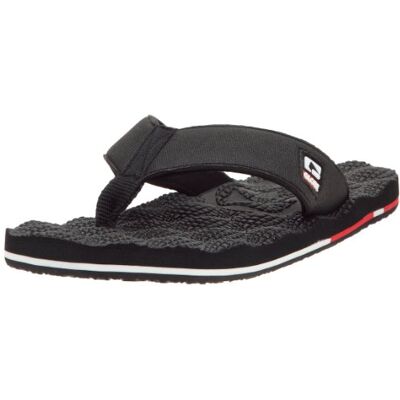 GBBUMPS Globe Klapki japonki dla dorosłych, uniseks, czarny Czarny Black Red 39 eu GBBUMPS Globe Klapki japonki dla dorosłych, uniseks, czarny Czarny Black Red 39 eu