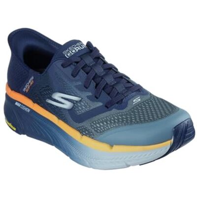 220526 Skechers Męskie Max Amortyzacja Premier 2.0 Ascendant Ii wolne ręce wsuwane, Granatowy/pomarańczowy, 47.5 EU 220526 Skechers Męskie Max Amortyzacja Premier 2.0 Ascendant Ii wolne ręce wsuwane, Granatowy/pomarańczowy, 47.5 EU