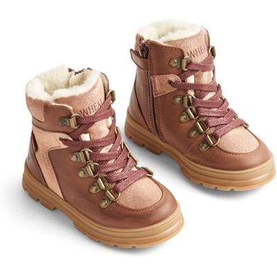 WF346i Wheat Unisex dziecięce buty zimowe Toni Tex Hiker, błyszczące, dla dziewcząt, 100% skóra, oddychające, wodoodporne buty śnieżne, 2026 Róża, 33 EU WF346i Wheat Unisex dziecięce buty zimowe Toni Tex Hiker, błyszczące, dla dziewcząt, 100% skóra, oddychające, wodoodporne buty śnieżne, 2026 Róża, 33 EU