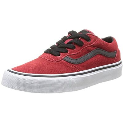 VQGCC54 Vans Y Milton Suede dziecięce buty typu sneaker, uniseks, Czerwony róż Chili Pepper Black, 29 EU VQGCC54 Vans Y Milton Suede dziecięce buty typu sneaker, uniseks, Czerwony róż Chili Pepper Black, 29 EU