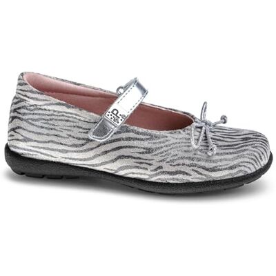 361053 Pablosky Under Mary Jane płaskie buty, Srebrny, 36 EU 361053 Pablosky Under Mary Jane płaskie buty, Srebrny, 36 EU