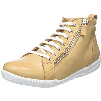 0063617 Andrea Conti Sneakersy damskie, camel, 38 EU, piaskowy, 38 EU 0063617 Andrea Conti Sneakersy damskie, camel, 38 EU, piaskowy, 38 EU