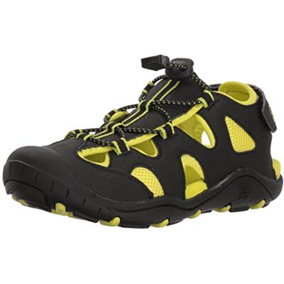 HK9662-10-7 M US Toddler Kamik Unisex dziecięce sandały zamknięte Oyster2, czarny Czarny Black Lime Blk 24 EU HK9662-10-7 M US Toddler Kamik Unisex dziecięce sandały zamknięte Oyster2, czarny Czarny Black Lime Blk 24 EU
