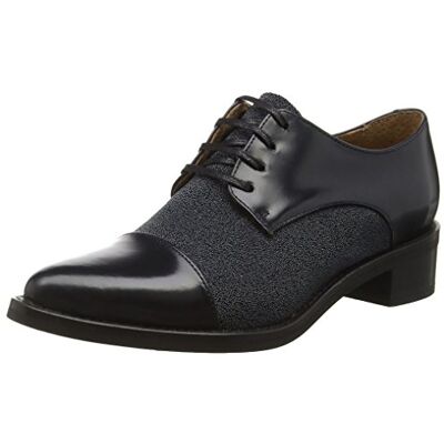 16052748_Dark Navy Selected Damskie Scarlett Brogues, Niebieski ciemny granatowy 38 EU 16052748_Dark Navy Selected Damskie Scarlett Brogues, Niebieski ciemny granatowy 38 EU