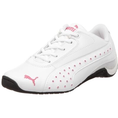 JR DR CAT II DIAMS PUMA , Dziewczyna, Modne trampki, biały, 28 EU JR DR CAT II DIAMS PUMA , Dziewczyna, Modne trampki, biały, 28 EU