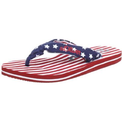 5-5-57100-30 s.Oliver Unisex dziecięce klapki japonki, czerwony Czerwony Red Comb 597-39 eu 5-5-57100-30 s.Oliver Unisex dziecięce klapki japonki, czerwony Czerwony Red Comb 597-39 eu