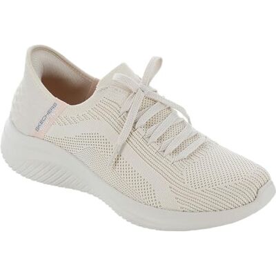 149710/149710W-NAT Skechers Damskie buty typu sneaker Hands Free Slip-ins Ultra Flex 3.0-Brilliant Path, Naturalny dzianinowy krój periwinkle, 36.5 EU szeroki 149710/149710W-NAT Skechers Damskie buty typu sneaker Hands Free Slip-ins Ultra Flex 3.0-Brilliant Path, Naturalny dzianinowy krój periwinkle, 36.5 EU szeroki