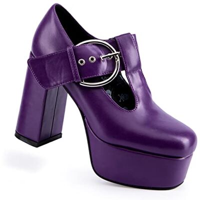 LMF 2308 - Purple Pu LAMODA Damskie buty Dream Lover Court Shoe, Fioletowy Pu, 40 EU LMF 2308 - Purple Pu LAMODA Damskie buty Dream Lover Court Shoe, Fioletowy Pu, 40 EU
