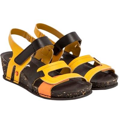 1941 ART I Imagine, Sandały Kobieta, Nappa Multi Yellow, 42 EU 1941 ART I Imagine, Sandały Kobieta, Nappa Multi Yellow, 42 EU