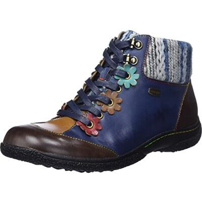 GOCTHO 13 LAURA VITA Damskie buty Ankle Boot, Niebieski, 35 EU GOCTHO 13 LAURA VITA Damskie buty Ankle Boot, Niebieski, 35 EU