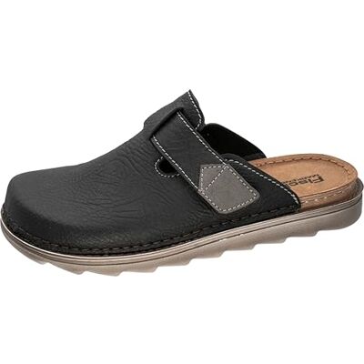 656664 Fischer Męskie Lars Mule, czarne, 36,5 UK, Czarny, 39 EU 656664 Fischer Męskie Lars Mule, czarne, 36,5 UK, Czarny, 39 EU