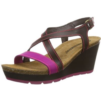 710627 Dr. Brinkmann Damskie sandały Slingback, Brązowy brązowy fuksja 2, 41 EU 710627 Dr. Brinkmann Damskie sandały Slingback, Brązowy brązowy fuksja 2, 41 EU