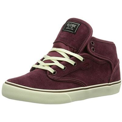 GBMOTLEYM Globe Motley Mid wysokie sneakersy dla dorosłych, uniseks, czerwony Maroon 19867, 40.5 EU GBMOTLEYM Globe Motley Mid wysokie sneakersy dla dorosłych, uniseks, czerwony Maroon 19867, 40.5 EU