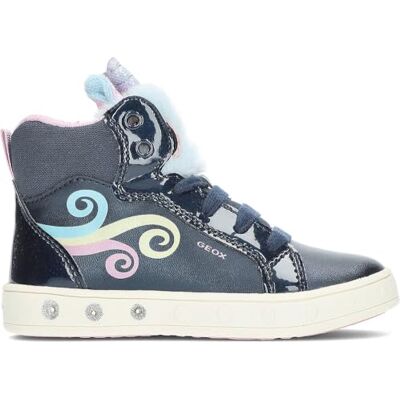 J468WA0NFBH Geox J Skylin Girl A dziewczęce trampki, Wielobarwna, 24 EU J468WA0NFBH Geox J Skylin Girl A dziewczęce trampki, Wielobarwna, 24 EU