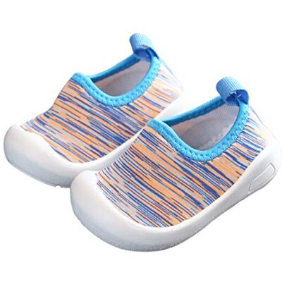 XBX21 DEBAIJIA Buty dla małych dzieci 1-3T buty dziecięce do nauki chodzenia dla dzieci chłopcy miękka podeszwa antypoślizgowa siatka oddychające lekkie materiał TPR wsuwane trampki, B Mesh Blue 18/19 EU XBX21 DEBAIJIA Buty dla małych dzieci 1-3T buty dziecięce do nauki chodzenia dla dzieci chłopcy miękka podeszwa antypoślizgowa siatka oddychające lekkie materiał TPR wsuwane trampki, B Mesh Blue 18/19 EU