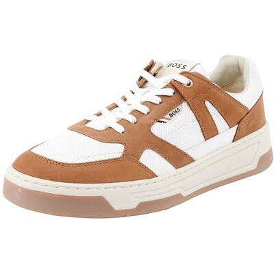 50517302 BOSS Męskie buty do tenisa Baltimore_Tenn_nupf, Open Brown240, 48 EU, Open Brown240, 48 EU 50517302 BOSS Męskie buty do tenisa Baltimore_Tenn_nupf, Open Brown240, 48 EU, Open Brown240, 48 EU