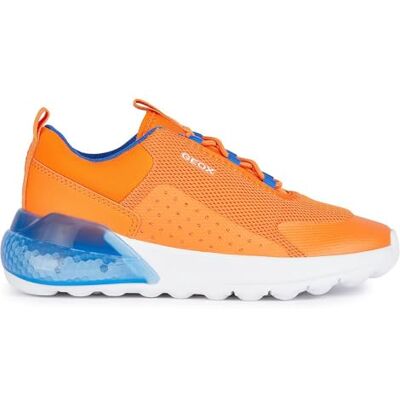 J45LYA0149J Geox J Activart Illuminus sneakersy chłopięce, pomarańczowy, 26 EU J45LYA0149J Geox J Activart Illuminus sneakersy chłopięce, pomarańczowy, 26 EU
