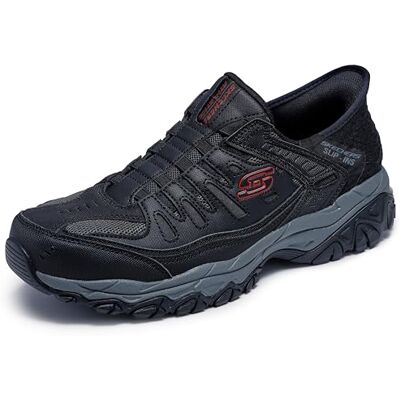 237563/237563WW-BKCC Skechers Men's Slip-Ins: After Burn M Fit Ridgeburn Black/Charcoal 237563-BKCC 237563/237563WW-BKCC Skechers Men's Slip-Ins: After Burn M Fit Ridgeburn Black/Charcoal 237563-BKCC
