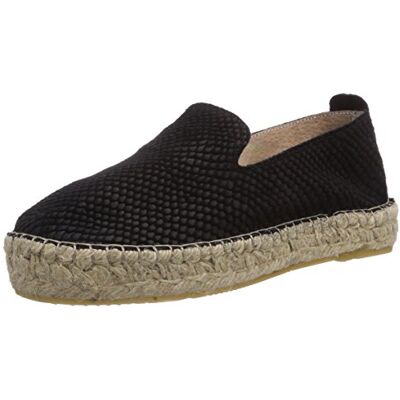 17054276_Black PIECES KAYLA SUEDE ESPADRILLOS damskie espadryle, czarny czarny Black 37 eu 17054276_Black PIECES KAYLA SUEDE ESPADRILLOS damskie espadryle, czarny czarny Black 37 eu