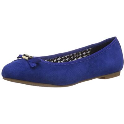 FW56818859_MONACO BLUE 479 Tommy Hilfiger AMY 8B baleriny damskie zamknięte, Niebieski Monaco Blue 479, 41 EU FW56818859_MONACO BLUE 479 Tommy Hilfiger AMY 8B baleriny damskie zamknięte, Niebieski Monaco Blue 479, 41 EU