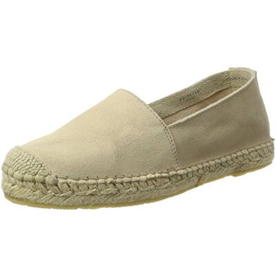 16055761_Sand SELECTED FEMME Damskie espadryle Sfmarley New Suede, beżowy beż piasek 36 EU 16055761_Sand SELECTED FEMME Damskie espadryle Sfmarley New Suede, beżowy beż piasek 36 EU