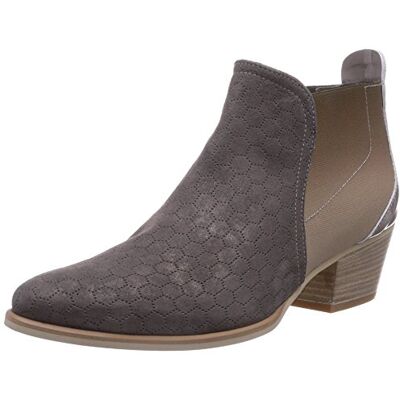 961319_grau Maripe 961319 damskie buty z krótką cholewką, szary szary szary 38.5 EU 961319_grau Maripe 961319 damskie buty z krótką cholewką, szary szary szary 38.5 EU