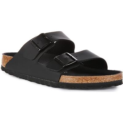 1019069 Birkenstock Męskie kapcie Arizona Triples Black, Birko Flor, Czarny, 37 EU 1019069 Birkenstock Męskie kapcie Arizona Triples Black, Birko Flor, Czarny, 37 EU