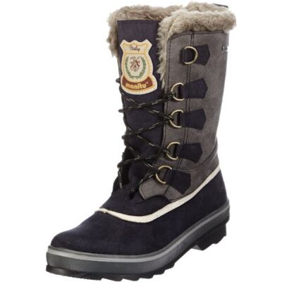 990653 Manitu Damskie buty śniegowe , Czarny czarny 1, 38 EU 990653 Manitu Damskie buty śniegowe , Czarny czarny 1, 38 EU