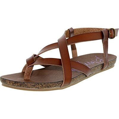 BF-3814-250 Blowfish Malibu Damen Granola Syntetyczny Flache Sandale, Whisky Dyecut Pu, 38.5 EU BF-3814-250 Blowfish Malibu Damen Granola Syntetyczny Flache Sandale, Whisky Dyecut Pu, 38.5 EU