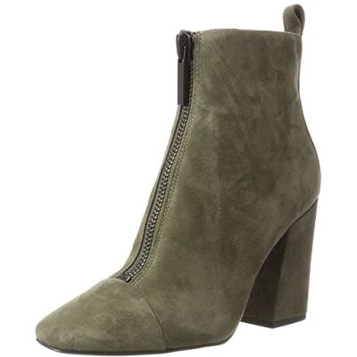 KKRAQUEL/02_000 Kendall and Kylie damskie kozaki z kołnierzem, zielony Grün Olive17 Fh Kid Suede G113-40.5 EU KKRAQUEL/02_000 Kendall and Kylie damskie kozaki z kołnierzem, zielony Grün Olive17 Fh Kid Suede G113-40.5 EU