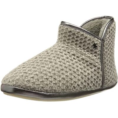 30691 flip*flop Damskie kapcie bonnysoft Knit, stalowe, 36 EU 30691 flip*flop Damskie kapcie bonnysoft Knit, stalowe, 36 EU